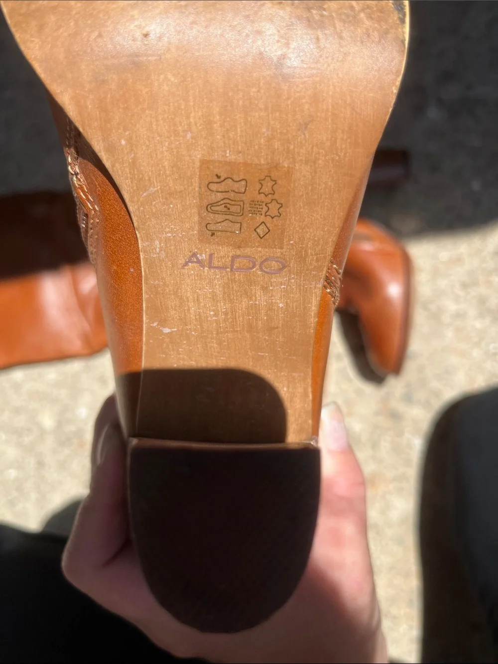 Aldo tall leather